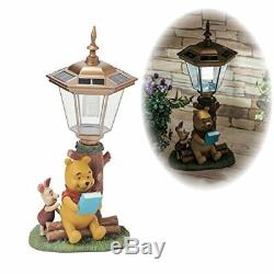 Disney Winnie L'ourson Et Le Cochon Figure Solarlight Lampe D'ornement De Jardin Setocraft