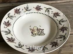 Disney Winnie L'ourson Feuilles Et Des Plats Rim Set Animaux De 13