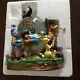 Disney Winnie L'ourson Pirates Musicale Mouvement Souffleur Figurines Snowglobe-mib