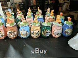 Disney Winnie L'ourson Spice Jars, Un Ensemble De 22