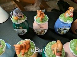 Disney Winnie L'ourson Spice Jars, Un Ensemble De 22