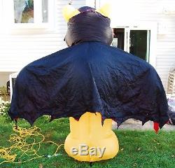 Disney Winnie L'ourson Vampire Dracula Halloween Giant Airblown Gonflable 7 Ft +