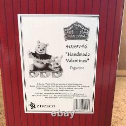 Disney Winnie Le Pooh Piglet Figurine Intérieur Valentine H14cm Mignon