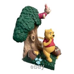 Disney Winnie The Pooh Bookends Tigger Piglet Tree Honey Pot Spring Time Nursery