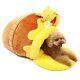 Disney Winnie The Pooh Dog House Honey Pot Type + Coussin Navire Rapide Japon Ems