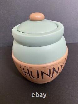 Disney Winnie The Pooh Green Hunny Pot Watch Collectors Club Par Fossil