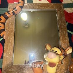 Disney Winnie et ses amis Tigger Miroir 3D Vintage 25x25 TRÈS RARE