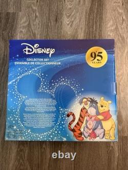 Disney Winnie l'Ourson 95e Anniversaire Ensemble de Collection Deluxe, Ensemble de 5 Pièces