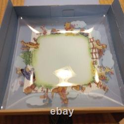 Disney Winnie l’Ourson Assiette en verre taille L1/taille S5 ensemble Winnie l’Ourson Winnie
