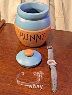 Disney Winnie l'Ourson Club de Collectionneurs Série VI Montres Fossiles et Pots de Miel Set