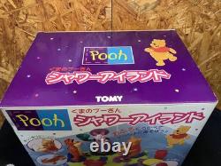 Disney Winnie l’Ourson Jouet Île de Douche pour le Bain 1996 collaboration TOMY Pooh