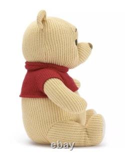Disney Winnie l’Ourson Peluche tricotée Poupée en peluche Édition limitée 1/7500 Neuf avec étiquette