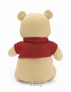Disney Winnie l’Ourson Peluche tricotée Poupée en peluche Édition limitée 1/7500 Neuf avec étiquette