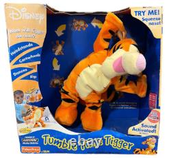 Disney Winnie l'Ourson Tumble Time Tigrou 12 Pouces Boîte Endommagée LIVRAISON GRATUITE