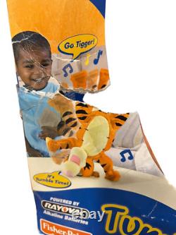 Disney Winnie l'Ourson Tumble Time Tigrou 12 Pouces Boîte Endommagée LIVRAISON GRATUITE