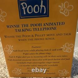 Disney Winnie l’Ourson et Porcinet téléphone parlant animé bouge et parle