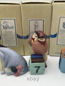 Disney Winnie l'Ourson et ses Amis Célébrent les Anniversaires Figurines Ensemble Complet 0-9