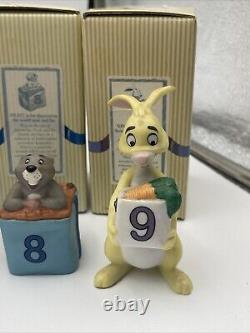 Disney Winnie l'Ourson et ses Amis Célébrent les Anniversaires Figurines Ensemble Complet 0-9