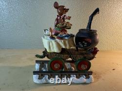 Disney Winnie l'Ourson et ses amis Train de Noël Danbury Mint