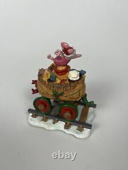 Disney Winnie l'Ourson & ses amis Holiday Train Set Danbury Mint