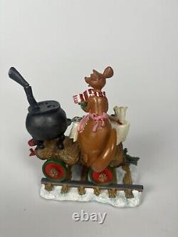 Disney Winnie l'Ourson & ses amis Holiday Train Set Danbury Mint