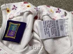 Disney Winnie l’ourson – Ensemble 3 pièces 12 mois : cardigan, body et pantalon en jean – Années 90/Y2K
