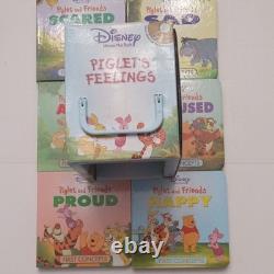 Disney Winnie l'ourson Les sentiments de Porcinet Premiers concepts 6 livres cartonnés et CD