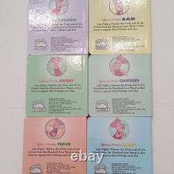Disney Winnie l'ourson Les sentiments de Porcinet Premiers concepts 6 livres cartonnés et CD