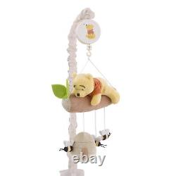 Disney Winnie l'ourson câlins et rayons de miel Mobile musical en peluche avec ruche d'abeilles