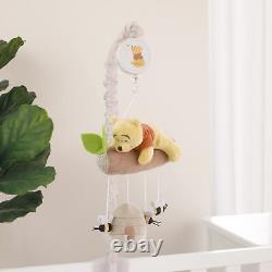 Disney Winnie l'ourson câlins et rayons de miel Mobile musical en peluche avec ruche d'abeilles