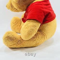 Disney Winnie l'ourson de Winnie l'ourson Premier ours en peluche géant RARE