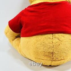 Disney Winnie l'ourson de Winnie l'ourson Premier ours en peluche géant RARE