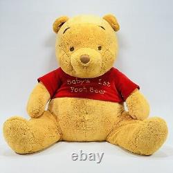 Disney Winnie l'ourson de Winnie l'ourson Premier ours en peluche géant RARE