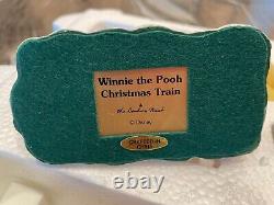 Disney Winnie l'ourson et ses amis, ensemble de train de Noël Danbury Mint.
