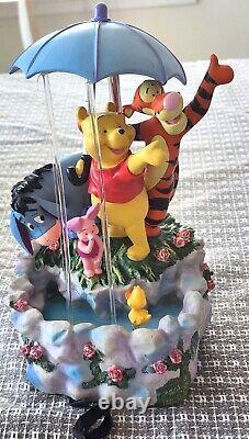Disney's Winnie The Pooh And Friends Fontaine D'eau De Pluie Musicale En Boîte Video