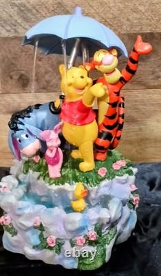 Disney vintage Winnie l’Ourson fontaine musicale à eau Tigrou Bourriquet Porcinet NOS 1989