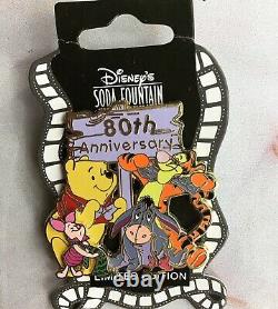 Dsf Disney Dssh Winnie The Pooh And Friends 80th Anniversary Pin Le300