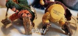 ENSEMBLE RARE Boyd's Bears Winnie l'Ourson, Tigrou, Porcinet et Bourriquet, Peluche (NWT)