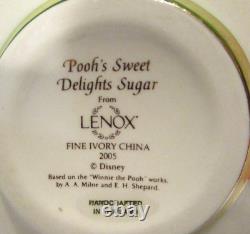 ENSEMBLE SUCRE ET CRÈME LENOX POUPOUNET DOUCES DÉLICES - 2005 Classique NEUF DANS LA BOÎTE COA