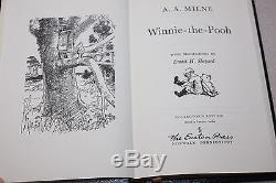 Easton Press A. A. Milne Collection De Quatre Livres Winnie L'ourson Maintenant Nous Sommes Six