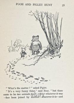 Édition 1932 de WINNIE L'OURSON Rare 2ème ÉDITION Maison au Coin A A MILNE CONTES