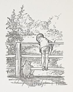 Édition 1932 de WINNIE L'OURSON Rare 2ème ÉDITION Maison au Coin A A MILNE CONTES