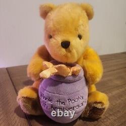 Édition Limitée Peluche Winnie l'Ourson Walt Disney World 80ème Anniversaire