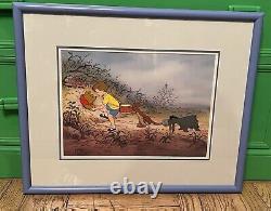 Édition limitée authentique DISNEY CEL Winnie l'ourson et le Rucher