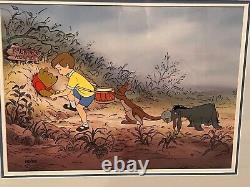 Édition limitée authentique DISNEY CEL Winnie l'ourson et le Rucher