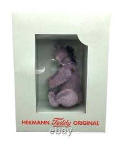 Édition limitée rare Hermann Teddy EYORE Winnie l'ourson miniature dans sa boîte