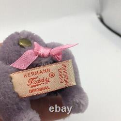 Édition limitée rare Hermann Teddy EYORE Winnie l'ourson miniature dans sa boîte