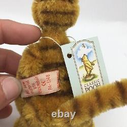 Édition limitée rare d'Hermann Teddy TIGGER Winnie l'Ourson miniature dans sa boîte