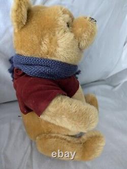 Édition limitée vintage de Gund 100 Acre Wood Winnie l'ourson (1 sur seulement 750 fabriqués)