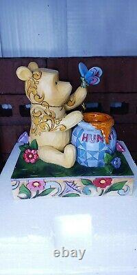 Enesco Disney Traditions Jim Shore Touch Of Summer Winnie The Pooh Honey Pot Nib